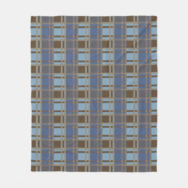 ’Rustic Play Elegance’ Mönster Fleecefilt (Framsidan)