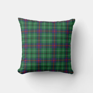 Rustic Play Elegant Duncan Grönt Tartan Kudde