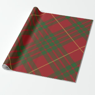 Rustic Play Elegant MacTavish Tartan Presentpapper