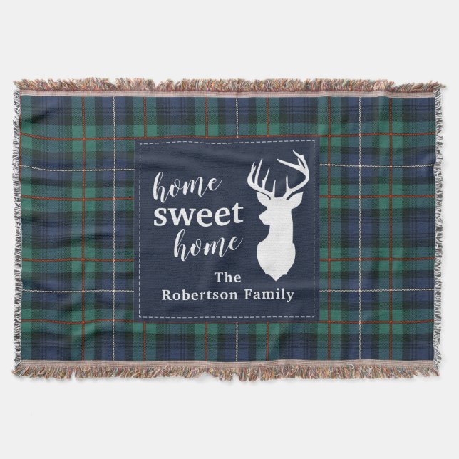 Rustic Play Elegant Robertson Tartan Filt (Framsidan)