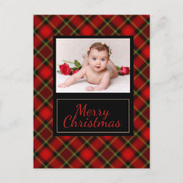 Rustic Play God jul Photo Postcard Vykort