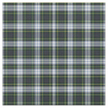 Rustic Play Gordon White Grönt Check Tartan