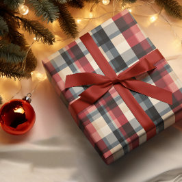 Rustic Play i Grått Red Tan Ivory Presentpapper