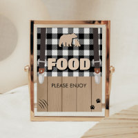 Rustic Play Lumberjack Baby Shower Food
