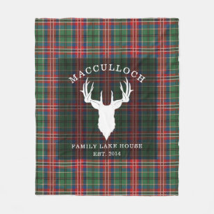 Rustic Play MacCulloch Family Tartan Fleecefilt