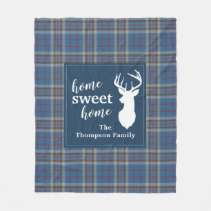 Rustic Play Tartan Thompson Anpassningsbar Fleecefilt