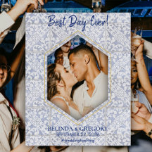 Rustic Portuguese Tiles Photo Prop Frame Selfie