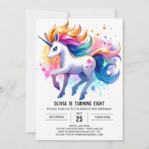 Rustic Printable Horse Birthday Inbjudningar