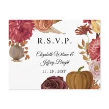 Rustic Pumpkin Autumn Fall Wedding OSA