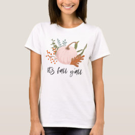 Rustic Pumpkin Foliage Det är Fall Y'all T Shirt