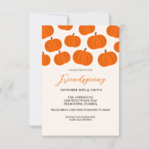 Rustic Pumpkin Friendsgiving Party