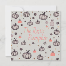 Rustic Pumpkin
