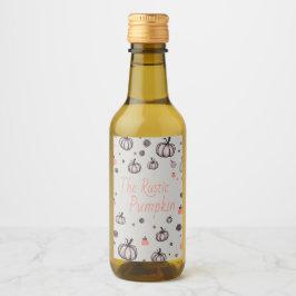 Rustic Pumpkin Vinetikett