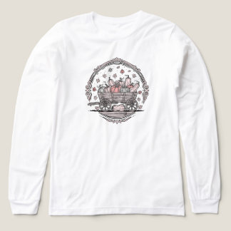 Rustic Pumpkin Wagon - Folk Art | ENDAST VITA T Shirt