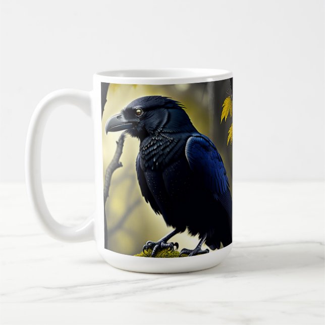Rustic Raven - Natures Guardian Kaffemugg (Vänster)