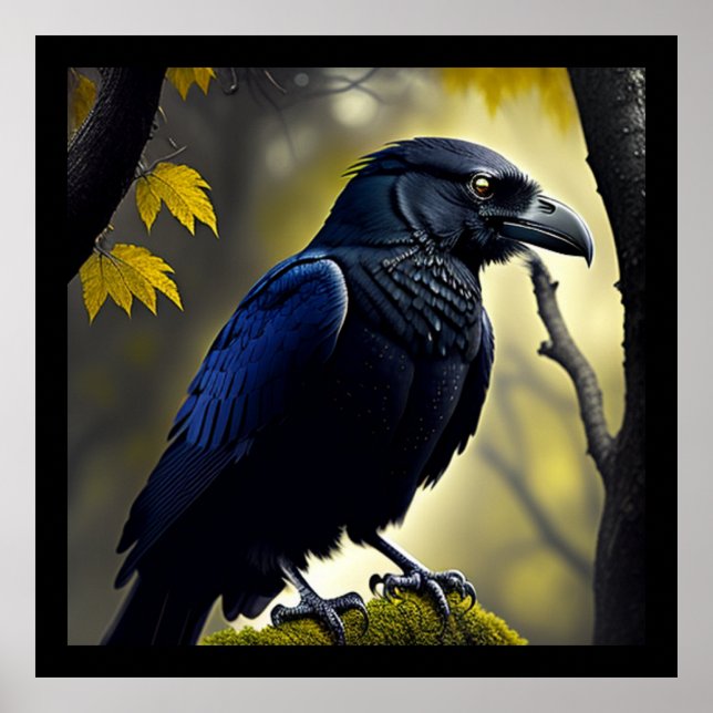 Rustic Raven - Natures Guardian Poster (Framsidan)
