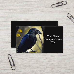 Rustic Raven - Natures Guardian Visitkort