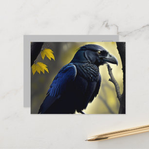 Rustic Raven - Natures Guardian Vykort