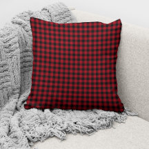 Rustic Red and Black Gingham Play Mönster