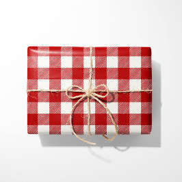 Rustic Red Buffalo Play Presentpapper