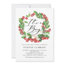 Rustic Red Cherries andedräkt Det är en pojkvän.