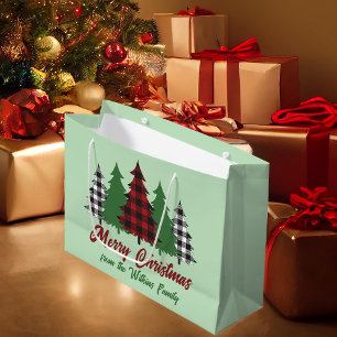 Rustic Red Grönt Play Julgranar Anpassningsbar