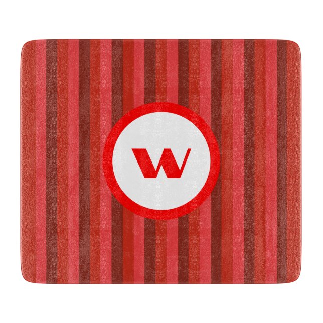 Rustic Red Monogram & Rand (Framsidan)