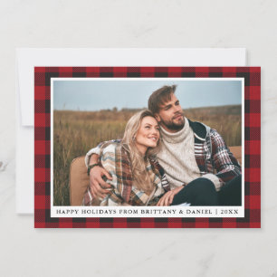 Rustic Red Play Glad helg par Photo Julkort
