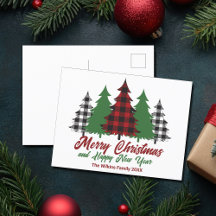 Rustic Red Play God jul Gott nytt år