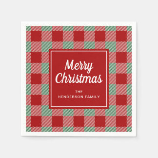 Rustic Red Play God jul Pappersservett