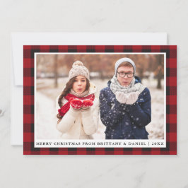 Rustic Red Play God jul par Photo Julkort