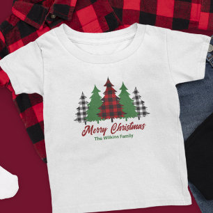 Rustic Red Play God jul Träd Anpassningsbar T Shirt