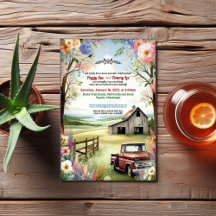 Rustic Rednacks Countryside Bröllop