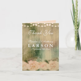 Rustic Ro Bröllop Tack