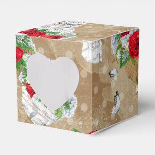 Rustic Ro Gift box med hjärta Presentaskar