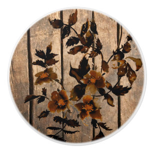 Rustic ro wood knopp