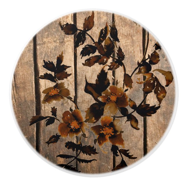 Rustic ro wood knopp (Framsidan)