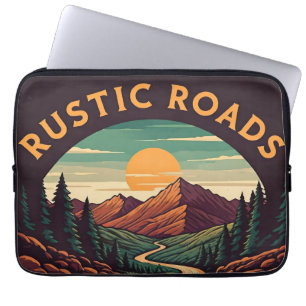 Rustic Roads Laptop Fodral