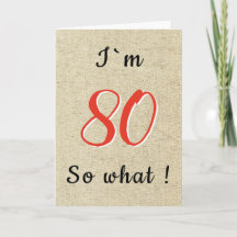 Rustic Roligt Inspirerande Citat 80-årsdag