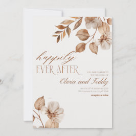 Rustic Romance Wedding Invitations v2 Inbjudningar