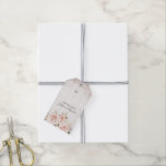 Rustic Romantic Ro Garden Wedding Personlig Presentetikett<br><div class="desc">Skapa minnesvärda bröllopsfavörer med samordnade förpackningar! Elegantens trädgård ro i shabby chic stil gav en varm antydan om korall för ett lantgård i bröllop firande! Det här är perfekt för en land, stuga eller till och med trädgårdssamling. ・ Samordna det! Bläddra i Rustic Romantic Ro Bröllop Collection för alla kompletterande...</div>