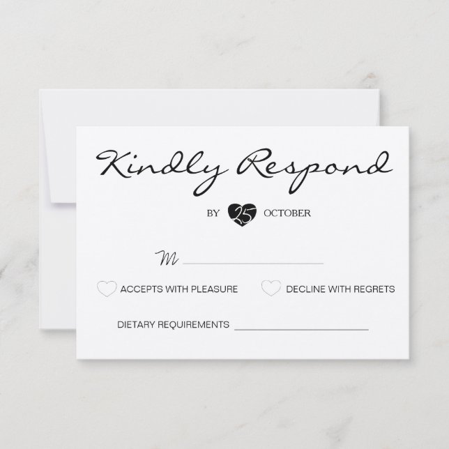 Rustic Romantic Suite Bröllop OSA Card Kort (Framsida)