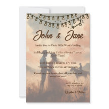 Rustic Romantik: Vilda western Bröllop