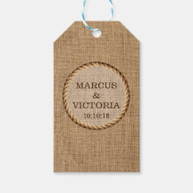 Rustic Rope Landsbyggsbröllop Jute