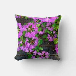 Rustic Rosa Azaleas Kudde