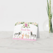 Rustic Rosa Farm Blommigt Birthday