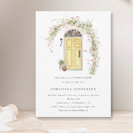 Rustic Rosa ros Blomsterträdgård Möhippa Inbjudningar