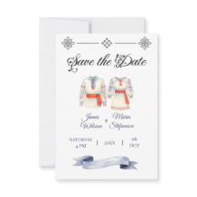 Rustic Rumänska Bröllop Traditional Folk Costumes