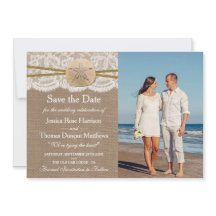 Rustic Sand Dollar Beach Wedding Collection