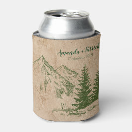 Rustic Scenia Mountain Range Bröllop kan kyla